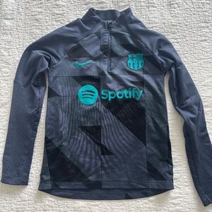NIKE - Youth - FC Barcelona - Quarter Zip - Medium